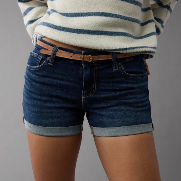 NWT American Eagle Next Level Stretch Midi Shorts - Picture 4 of 8